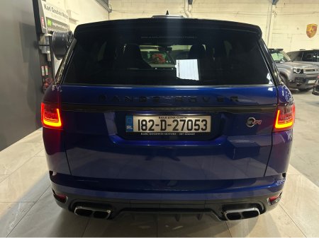 2018 Land Rover Range Rover Sport 5.0 V8 SVR 550BHP COMMERCIAL €59,950 thumbnail