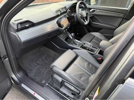 2024 Audi Q3 S LINE 45 TFSI E//LOW MILEAGE//FULL LEATHER//REVERSE CAMERA//FINANCE PACKAGES// €46,950 thumbnail