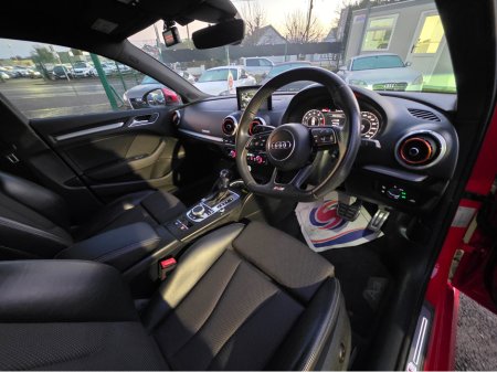 2019 Audi A3 1.4 S-LINE EDITION VIRTUAL COCKPIT - NAVIGATION -CARPLAY ANDROID AUTO HALF LEATHER PACK - REVERSING CAMERA / PARKING SENSORS - DRIVE MODE €23,500 thumbnail