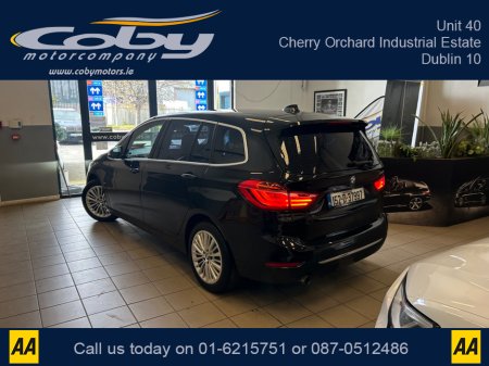 2015 BMW 2 Series Gran Tourer 1.5 Auto 7 Seater . New NCT, 2Keys, Alloy Wheels, Dual Climate Control, Full Electrics, Sat Nav, Parking Sensors, Reverse Camera, Cruise Control, Bluetooth, Full Leather, CD, Lane Departure  and more. €15,950