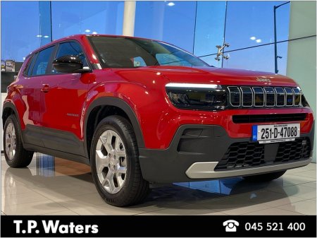 2025 Jeep Avenger FULL ELECTRIC - ALTITUDE - ZERO MILEAGE €30,950 thumbnail