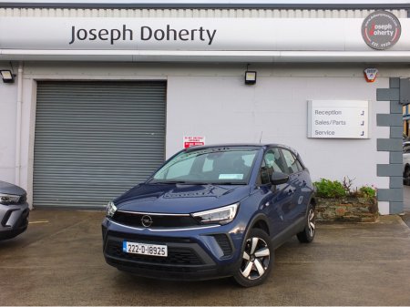 2022 Opel Crossland X MY21-SC-1.5 110PS-DS 110PS-DSL-6SP 5DR €15,495