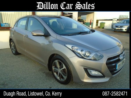 2016 Hyundai i30 1.6 DELUXE 5DR €11,500