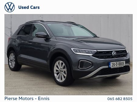 2025 Volkswagen T-Roc T-ROC EDITION 75 1.0TSI M6F 116HP €32,950