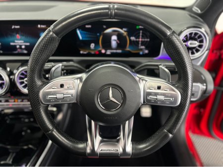 2019 Mercedes-Benz AMG MERCEDES BENZ  A35 4MATIC PREMIUM PLUS AUTO*EVERY OPTIONAL EXTRA*PANORAMIC TILT AND SLIDE SUNROOF*HEATED SEATS, MASSAGE SEATS, ELECTRIC MEMORY ADJUSTABLE DRIVER & PASSENGER CHAIR*PARK ASSIST 360 CAM* €39,950 thumbnail