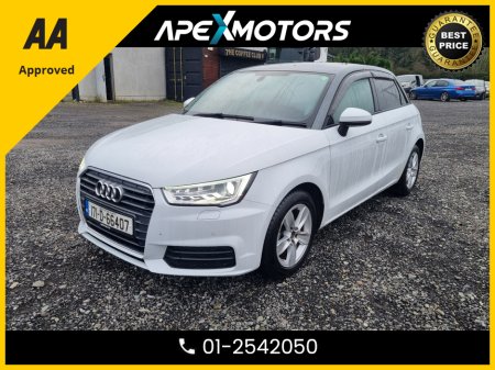 2017 Audi A1 FINANCE ARRANGED * 1.0 5DR AUTO * NEW NCT SEP-27 * AA APPROVED * 101 SAFETY CHECKLIST * AUTOMATIC (DSG) * IMMACULATE * HEATED SEATS *STAMPED SERVICE HISTORY *COLOUR REVERSE CAMERA *TOP-SPEC 01-2542050 €14,249