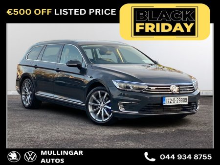 2017 Volkswagen Passat 1.4 TSI DSG 150HP GTE €16,950