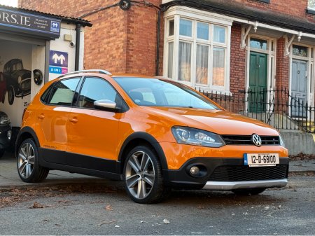 2012 Volkswagen Polo Cross, 1.2tsi Automatic, New Nct 11/2027, Apple Car Play, Android Auto, Reversing Camera, A/C, Sat Nav, Parking Sensors, Bluetooth, Service & Warranty Included, SIMI Dealer, €9,950