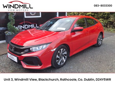 2018 Honda Civic 1.0 VTEC SE 5DR 129PS €14,500