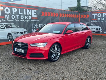 2016 Audi A6 ==2.0 TDI S LINE ULTRA//BLACK EDITION-TECH PACK//AUTO//NEW NCT== €18,950