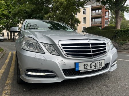 2012 Mercedes-Benz E Class 220 CDI BLUEAUTOMATIC LEATHER  INTERIOR EFFICIENCY AVANTGARDE €5,995