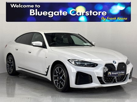 2022 BMW i4 EDRIVE40 M SPORT**FRONT HEATED SEATS**18 INCH ALLOYS**HALF LEATHER INTERIOR**TOUCH SCREEN INFOTAINMENT**REVERSE CAMERA**PARKING SENSORS**APPLE CARPLAY**ELECTRIC TAILGATE**KEYLESS START**