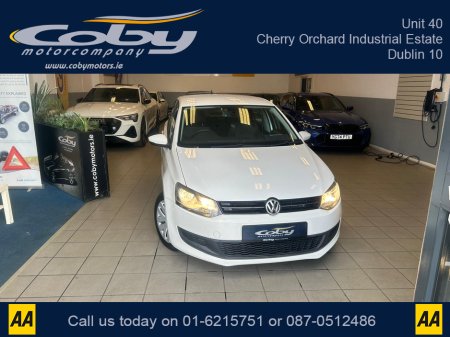 2012 Volkswagen Polo 1.2 5DR Auto. 1 Owner Car With Only 80km, New NCT, 2Keys, Handsfree, Bluetooth, Air Conditioning, USB, AUX, Electric Mirrors & Windows, Luggage Cover, CD Player and more. €8,450
