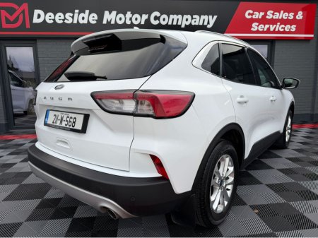 2021 Ford Kuga TITANIUM 5DR 1.5 TD 120 S6.2 M6 F, €85 p/w & €6,950 Trade in / Deposit , Titanium Spec , Front & Rear Sensors , Privacy Glass , Sat - Nav  , Apple Car Play & Android Auto , NCT , Warranty , Service €23,950 thumbnail