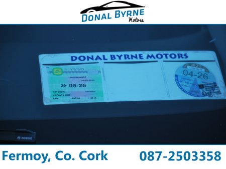 2013 Opel Astra SE 1.7 CDTI 110PS 5DR €4,950