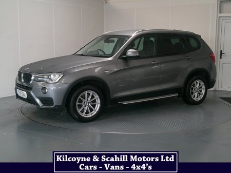 2017 BMW X3 AUTO 2.0 D F25 XDRIVE20D SE 5DR A €19,950