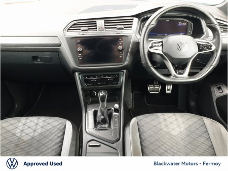 2022 Volkswagen Tiguan 2.0TDI 150BHP R-LINE AUTOMATIC €43,950