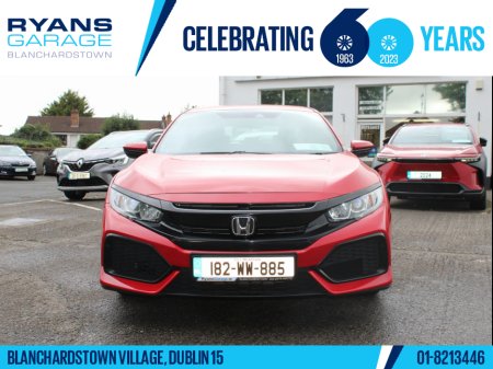 2018 Honda Civic 1.0 125BHP SMART 5DR  **LOW MILEAGE** €18,450