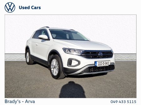 2022 Volkswagen T-Roc LIFE 2.0 TDI 116BHP M6F €26,950