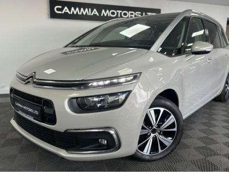 2019 Citroen Grand C4 SpaceTourer CITREON GRAND C4 SPACETOURER PICASSO 7 SEATER*GLASS ROOF*PARK ASSIST AND REVERSE CAMERAS*BLIND SPOT ASSIST*MASSAGE AND LUMBAR SUPPORT FRONT SEATS*ELECTRIC TAILGATE*CRUISE CONTROL*SAT NAV*REAR BLIND* €19,950