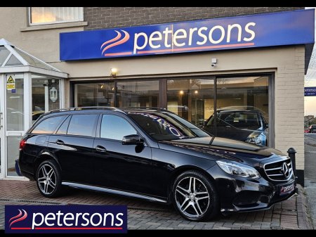 2015 Mercedes-Benz E Class E220 AMG NIGHT EDITION 5DR AUTOMATIC