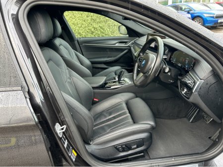 2022 BMW 5 Series G31 530E M-SPORT 292BHP AUTOMATIC 5DR **FULL LEATHER** HEATED SEATS** DIGITAL DASH** SAT NAV** MEDIA PLAY** ELECTRIC BOOT** €36,950