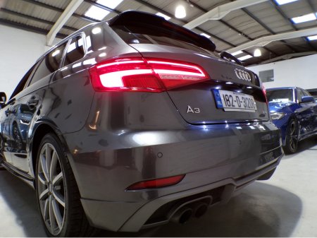 2018 Audi A3 Sportback S-LINE SPORTBACK*FACELIFT MODLE*AUTO*HEATED LEATHER ELECTRIC S-LINE SEATS*PARKING SENSORS WITH COLOUR CAMERA*ADAPTIVE CRUISE CONTROL*PADDLE SHIFT*FULL SAFETY PACK* €21,900 thumbnail