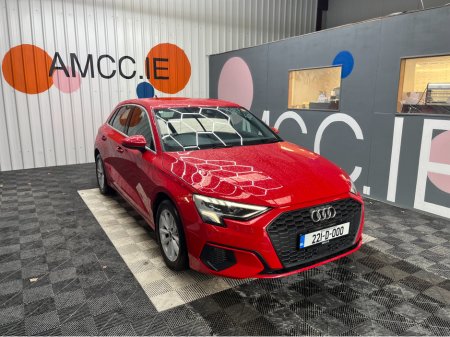2022 Audi A3 Sportback ONLY €28950! 2022 AUDI A3 AUTOMATIC SPORTBACK TFSI 1.0L PETROL / 14K KMS / ADAPTIVE CRUISE CONTROL, HEATED SEATS, REVERSE CAMERA & MORE €28,950