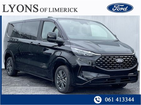 2026 Ford Tourneo Custom LWB Titanium 9 SEATER2.5 phev AUTO €68,000