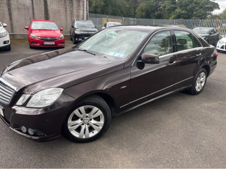 2010 Mercedes-Benz E Class 200 CDI BLUE EFFICIENCY ELEGANCE 4DR A AUTO €7,450
