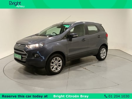 2016 Ford Ecosport ZETEC 1.5 TDCI 90 PS 4DR €12,950