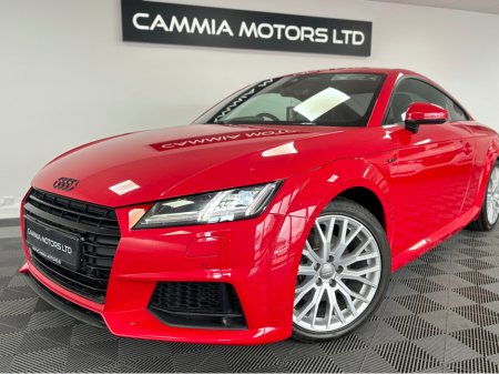 2016 Audi TT AUDI TT 2.0 TFSI S-TRONIC*FACELIFT*DIGITAL DASH*ALCANTARA S LINE SEATS*ELECTRIC ADJUSTABLE SPOILER*DRIVE SELECT*REVERSE CAMERA*STOP START*FINANCE AVAILABLE TRADE INS WELCOME* €26,950
