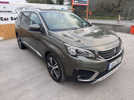 2018 Peugeot 5008 ALLURE 1.2 130 6.2 4DR €17,800