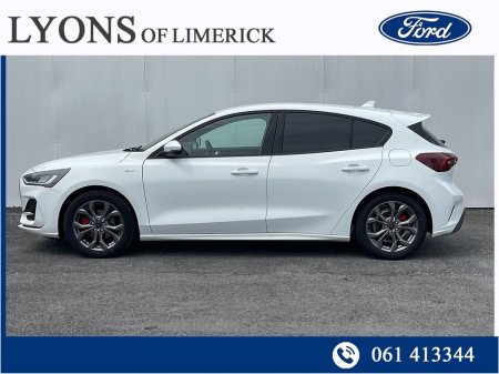 2026 Ford Focus ST-Line 5 door 1.0L EcoBoost 125PS Petrol 6 Speed €35,371