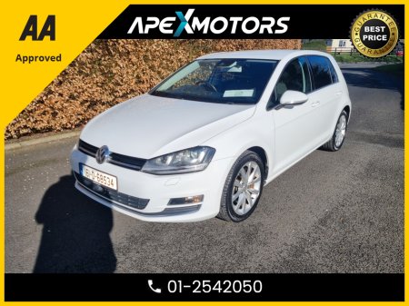 2016 Volkswagen Golf FINANCE ARRANGED * 1.4 TFI HIGHLINE * AUTOMATIC (DSG) * AA APPROVED  * 101 SAFETY CHECKLIST * 12-MONTH ROADSIDE ASSIST  * IMMACULATE (AS NEW )  * TOP-SPEC 5DR HATCH * LOW LOW MILES * ADAPTIVE CRUISE €15,449