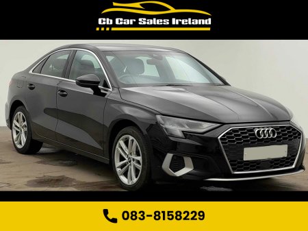 2022 Audi A3 2.0 TDI 35 Sport Saloon 4dr Diesel S Tronic Euro 6 (s/s) (150 ps) 1 OWNER + VIRTUAL COCKPIT + FULL LEATHER INTERIOR €29,300