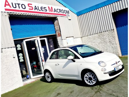 2015 Fiat 500 1.2 LOUNGE 69BHP NEW NCT 06.26 TAX LOW KM GLASS ROOF 1 OWNER €6,999