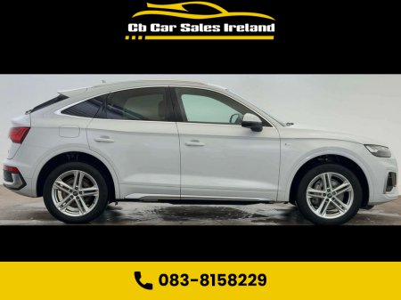 2022 Audi Q5 2.0 TDI 40 S line Sportback 5dr Diesel S Tronic quattro Euro 6 (s/s) (204 ps) 1 OWNER + VIRTUAL COCKPIT + REVERSE CAMERA + HEATED SEATS €51,400