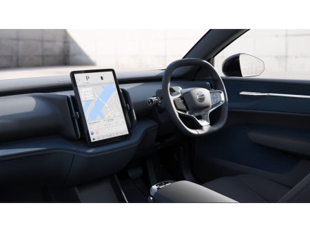 2026 Volvo EX30 Vapor Grey Extended Range Plus with Indigo interior thumbnail