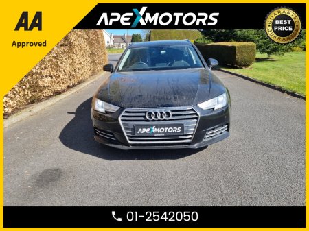2016 Audi A4 FINANCE ARRANGED * SPORT ULTRA TDI * NEW NCT APR-27 * STAMPED SERVICE HISTORY * AA APPROVED * 101 SAFETY CHECKLIST * IMMACULATE * TOP-SPEC 5DR HATCH * CRUISE CONTROL and SPEED LIMITER * 2-KEYS €16,449