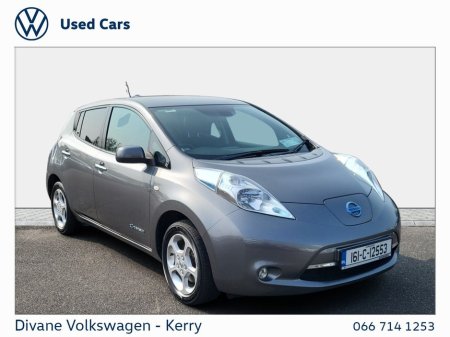 2016 Nissan Leaf EV SV 30KWH BATTERY 6 Kilow Charg + 109BHP €6,950