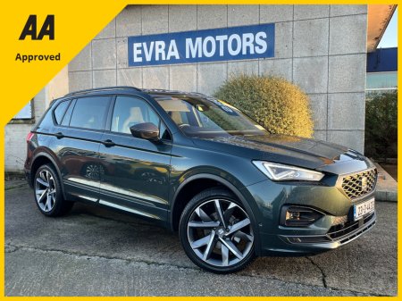 2023 SEAT Tarraco 7 SEATER AUTOMATIC FR 2.0 TDI 150HP //HIGH SPEC//HEATED FRONT AND REAR SEATS//KEYLESS ENTRY//ADAPTIVE CRUISE CONTROL//ELECTRIC MEMORY DRIVERS SEAT// €39,950