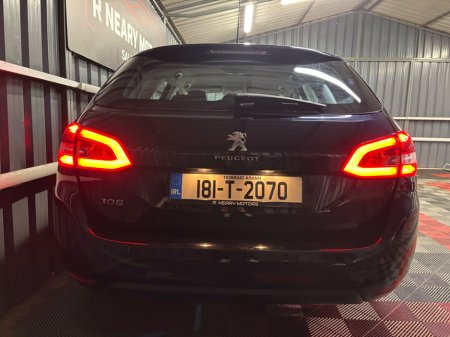 2018 Peugeot 308 1.2 Puretech 110bhp SW Active €9,950