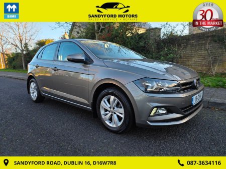 2019 Volkswagen Polo TL 1.0tsi 95HP 5DR €13,950