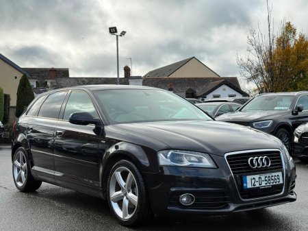 2012 Audi A3 1.4 TFSI S-LINE AUTO *LOW KMS* €8,450