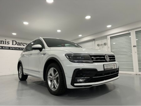 2019 Volkswagen Tiguan (191) TIGUAN 2.0TID R LINE DSG 4 MOTION LOW KMS VW/AUDI SPECIALISTS WWW.DENISDARCYCARS.IE €32,950