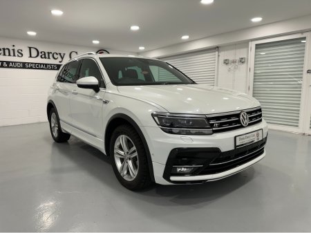 2019 Volkswagen Tiguan (191) TIGUAN 2.0TID R LINE DSG 4 MOTION LOW KMS VW/AUDI SPECIALISTS WWW.DENISDARCYCARS.IE €32,950