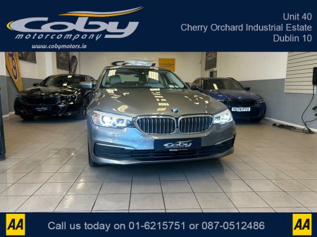 2020 BMW 5 Series 2.0 Diesel Saloon 4DR AUTO. NCT, Full Leather, Only 61km, Alloy Wheels, Dual Climate Control, Paddle Shift, Mirror Link, Parking Sensors, Bluetooth, MFSW, Automatic Lights & Wipers and more. €32,950