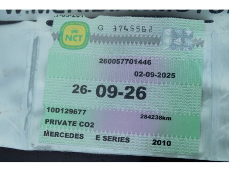 2010 Mercedes-Benz E Class E SERIES CDI BLUE EFFICIENCY SPORT 4DR AUTO €7,995 thumbnail