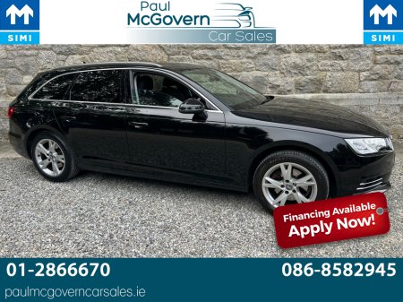 2016 Audi A4 1.4 TFSI SPORT ESTATE**//**METALLIC BLACK**//**€280 ROAD TAX**//**FINANCE ARRANGED**//**WARRANTY**//**FINANCE ARRANGED**//**ALLOYS**//**AIR CON! €16,499
